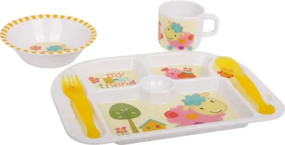 Obrázok produktu pre Detský riad „Najlepší priatelia“ small foot