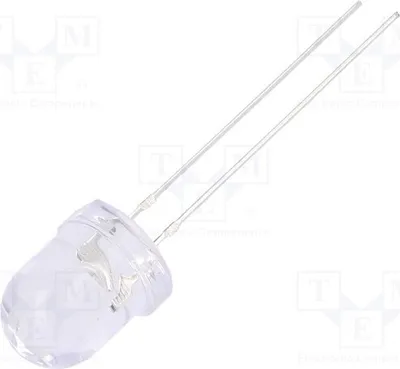 Immagine prodotto di 2 LED, 30°, 1120÷1560 mcd, OSO5JA8131A-12V, diodi LED a montaggio superficiale (THT), 8 mm, arancioni, 8 mm