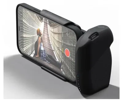 Produktbild von ShiftCam ProGrip Starter Kit, Kameraverschluss, Schwarz, Jede Marke, USB Typ-C, Akku, Integrierte Batterie
