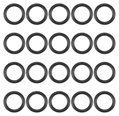 Nitril O-Ring 20x14x3 mm, NBR Dichtring, 20 Stück