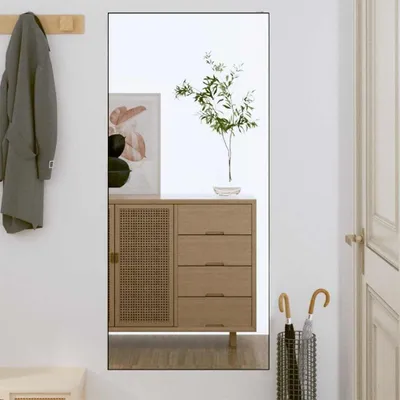 Obrázok produktu pre Štvorcový nástenný zrkadlo, 40 cm, na upevnenie na stenu