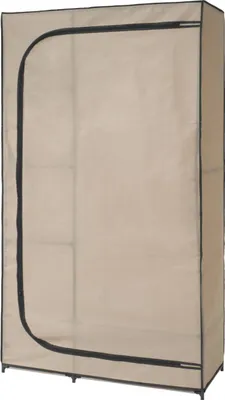 Produktbild von Livarno Home Textilkleiderschrank ca. 100 x 174 x 46 cm mit 7 Ablagefächern Beige
