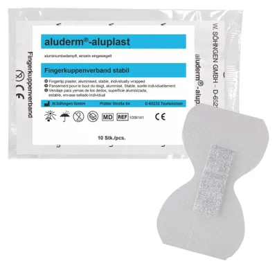 Produktbild von aluderm Fingerkuppenverband aluplast 1009141 10 St./Pack.