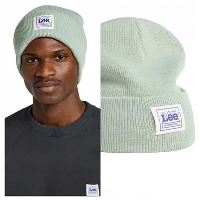 Immagine prodotto di Lee | Berretto da lavoro da uomo, modello beanie classico, invernale, in maglia, caldo, taglia unica