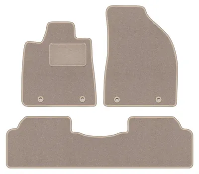 Immagine prodotto di Tappetini in moquette per Lexus RX III Hybrid 2008-2015 (SUV) – set 4 pezzi, beige, su misura – Wielganizator LUX