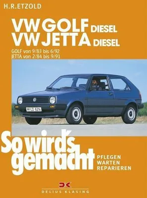 Produktbild von So wird's gemacht, VW GOLF DIESEL / VW JETTA Diesel