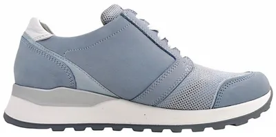 Imagen del producto de Zapatos deportivos para mujer Waldläufer Hiroko, con cordones, color azul, para uso diario
