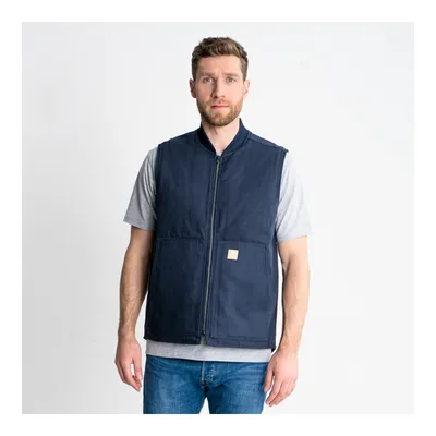 Produktbild von STIER Heavy Work Vest Padded bci Baumwolle M Navy