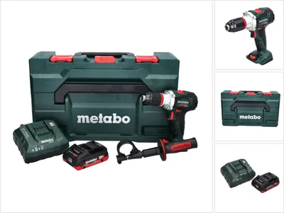 Produktbild von Metabo BS 18 LTX BL I Akku Bohrschrauber 18 V 130 Nm + 1x Akku 4,0 Ah + Ladegerät + metaBOX