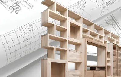 Produktbild von Bett Doppelbett Vaccari cav giovanni Massivholz Schlafzimmer Design Möbel Neu