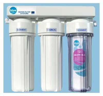 Produktbild von Universal Wasserfilter Küchenfilter untertisch dreistufig 10 Zoll
