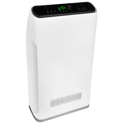 Produktbild von GUTFELS Luftreiniger für Wohnung, 7-Fach-Filtertechnologie, HEPA-13-Filter, inkl. Fernbedienung, für zu 40m² Raumgröße, LR 67014 we