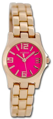 Obrázok produktu pre Hodinky Oozoo Damenuhr, ružové zlato, kovový remienok, quartzový mechanizmus, analógové zobrazenie, model D3UOC6223A