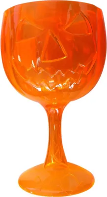 Productafbeelding van Pompoenbeker, Halloween-decoratie, oranje, 18 cm - universele maat
