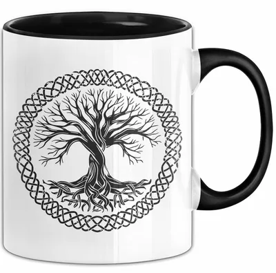 Produktbild von Bonsai-Baum-Liebhaber Tasse Geschenk Geschenkidee Gärtner (Schwarz)