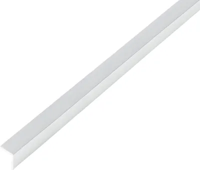 Zdjęcie produktu dla Alberts 488536 Profil kątowy, samoprzylepny, aluminiowy, chromowany, 2000 x 20 x 20 mm