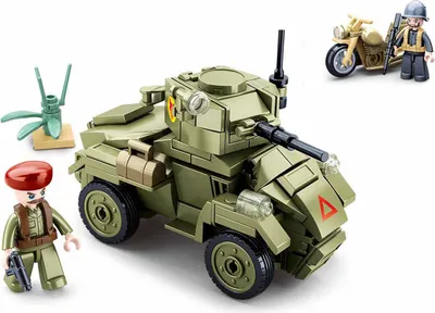 Image de Sluban Army véhicule de guerre blindé M38-B0710