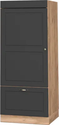 Produktbild von Mikrowellenschrank Vicco Fame-Line Anthrazit-Gold 60 cm, Model 38614