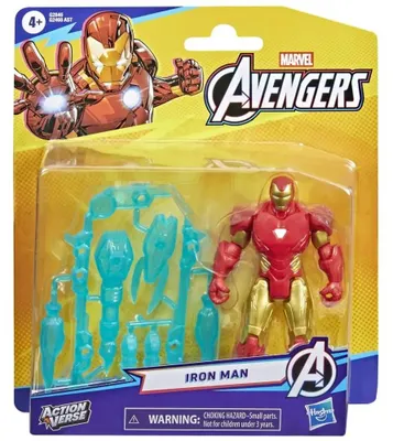 Image de Figurine Hasbro AV ActionVerse, noire.