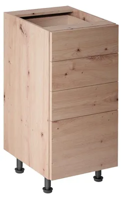 Obrázek produktu pro Kuchyňská skříňka se šuplíky VALEN 1 - šířka 40 cm, dub artisan