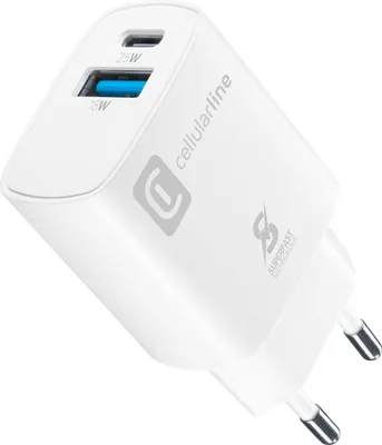 Produktbild von Cellularline Dual Port Travel Charger