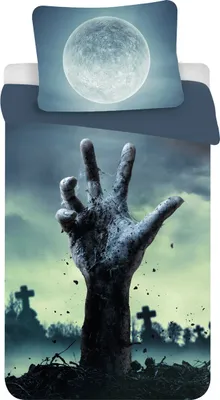 Produktbild von Zombie Kuschelige Bettwäsche Polyester, 140x200 cm & 70x90 cm