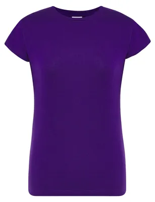 Image de JHK - T-shirt « Comfort » pour femmes LT3441 (L) (violet)