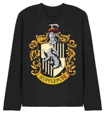 Immagine prodotto di Harry Potter - T-shirt unisex da uomo/donna, a maniche lunghe, modello TV40713 (taglia M), colore nero