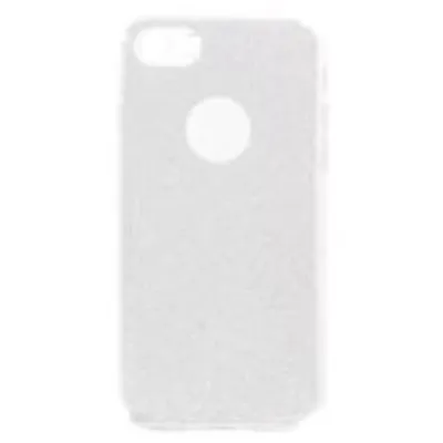 Produktbild von TPU Silikonhülle für iPhone 7 Silber Glitzer