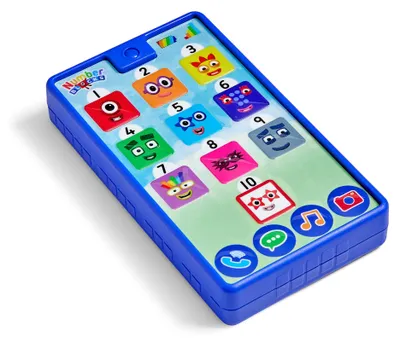 Produktbild von Learning Resources Numberblocks Lerntelefon, interaktives Spielzeug mit Zahlen,