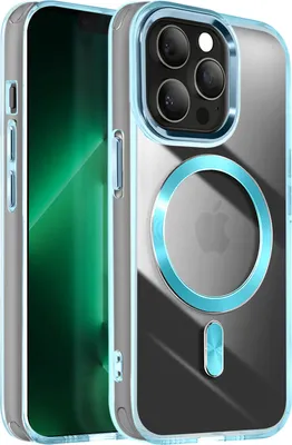 Immagine prodotto di Avizar, Custodia MagSafe per Apple iPhone 13 Pro Colore Cristallo, Blu