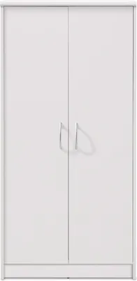 Produktbild von Schrank Beistellschrank Mehrzweckschrank Standschrank Holzschrank "Olli I" Weiß