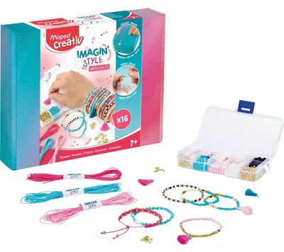 Produktbild von Maped Creativ 907401, Armbänder-Bastelset für Kinder, 7 Jahr(e)