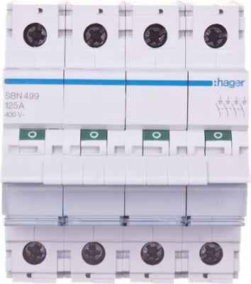 Obrázek produktu pro Hager SBN499, 400 V