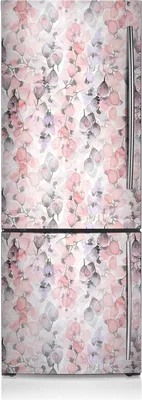 Produktbild von Magnetfolie Aufkleber Kühlschrankmagnete 60x205 cm - Blumen gemalt