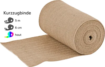 Produktbild von JOBST Comprihaft Kurzzugbinde kohäsiv 6 cm x 5 m, 1 St. Binde