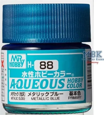 Obrázok produktu pre GUNZE GSH088N Metalic Blue / Modrá metalíza (10 ml) Metalíza