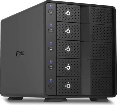 Produktbild von FANTEC MB-X5U31H 5x 3,5  Gehäuse