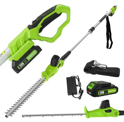 Akku-Teleskop-Heckenschere 20 V 2,0 Ah, 45 cm, 16 mm