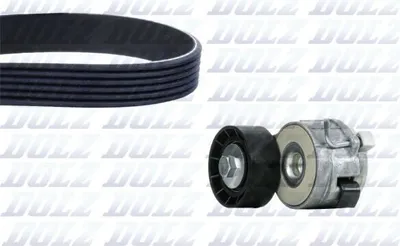 Produktbild von DOLZ SKD205A Keilrippenriemensatz für VW GOLF VI (5K1)