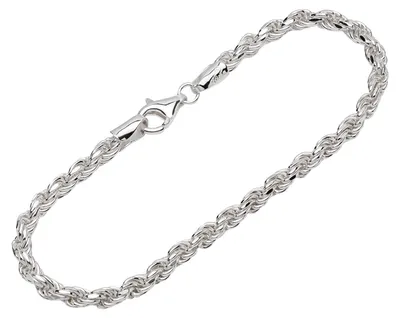 Obrázek produktu pro Náramek ze stříbra 925, délka 19 cm, jemný řetízek, dámský