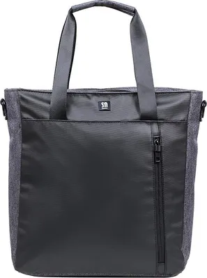 Productafbeelding van 13-inch laptop tas, zwart en grijs - e-Traveler Słoń Torbalski