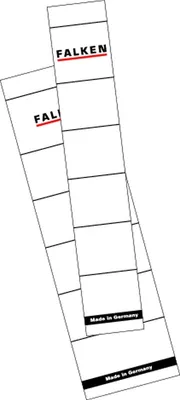 Produktbild von Falken 10x Rückenschild 54x190mm für Wechselfenster 8 cm Ordner Weiß 80039266F