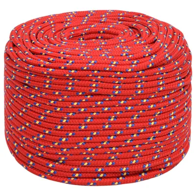 Zdjęcie produktu dla vidaXL Żagiel do łodzi Rot 10 mm 100 m Polipropylen