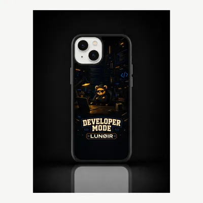 Obrázok produktu pre Puzdro na iPhone 14, ochranné puzdro s motívom pre vývojárov – LUNØIR ©