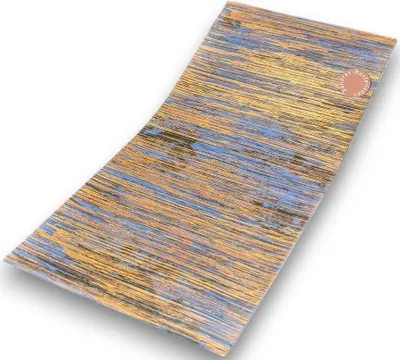 Produktbild von Sandras-Bastelladen - Multicolor Gebürstet - Kerzen Verzierwachsplatte - 200 x 100 x 0,5mm Lavendel-Gold