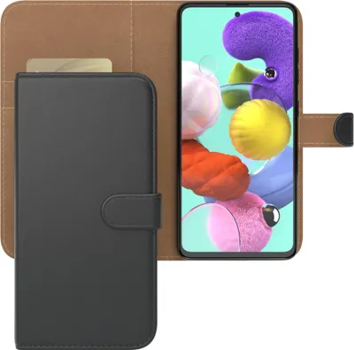 Produktbild von EAZY CASE Business Hülle für Samsung Galaxy A51 klappbar, Premium Kunstleder Handyhülle mit Kartenfach