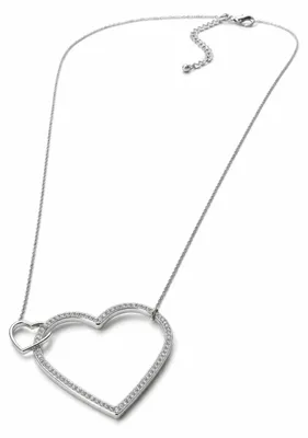 Produktbild von Lange Kette Lyon mit Herzanhänger von collezione alessandro