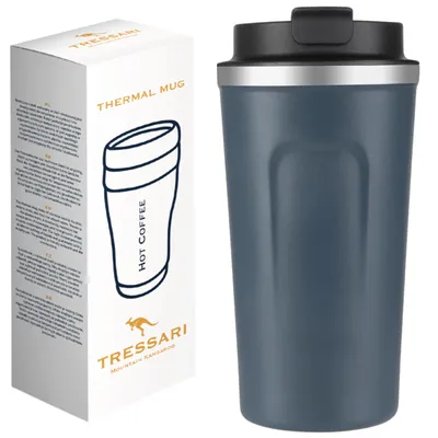 Immagine prodotto di Tazza termica per caffè TRESSARI, a prova di perdite, grande, 510 ml