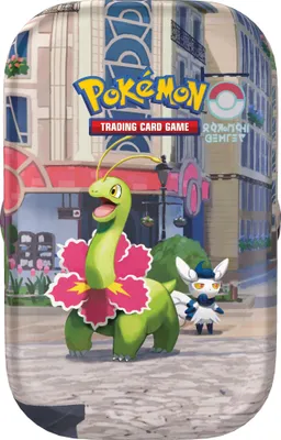 Produktbild von Pokémon Mini-Tin-Box Illumina City: Meganie & Psiaugon